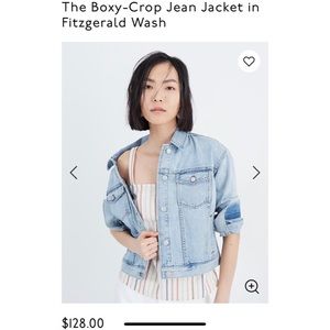 Madewell jean jacket